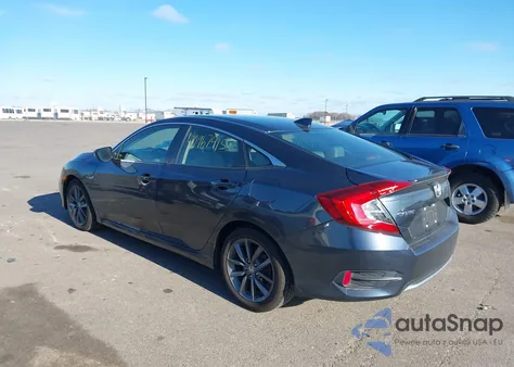 2019 Honda Civic Ex-L from USA, damaged, VIN JHMFC1F78KX005581